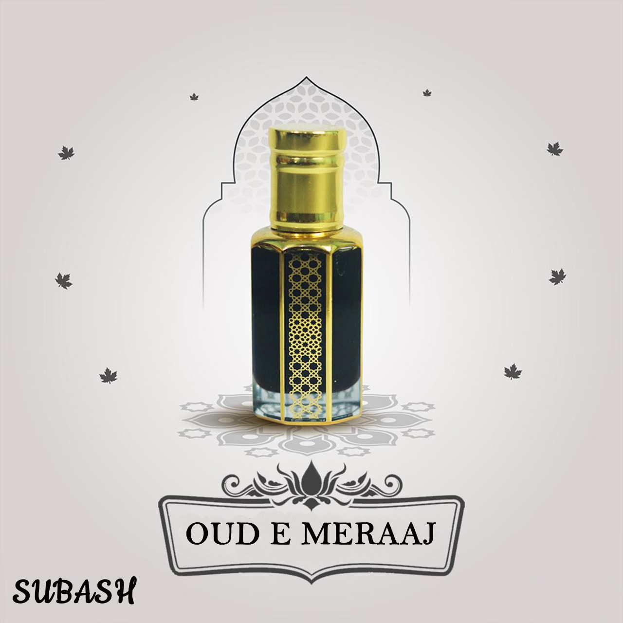 Picture of Oud E Meraaj Premium Arabian Attar For MenMade In Dubai Ato 6ml