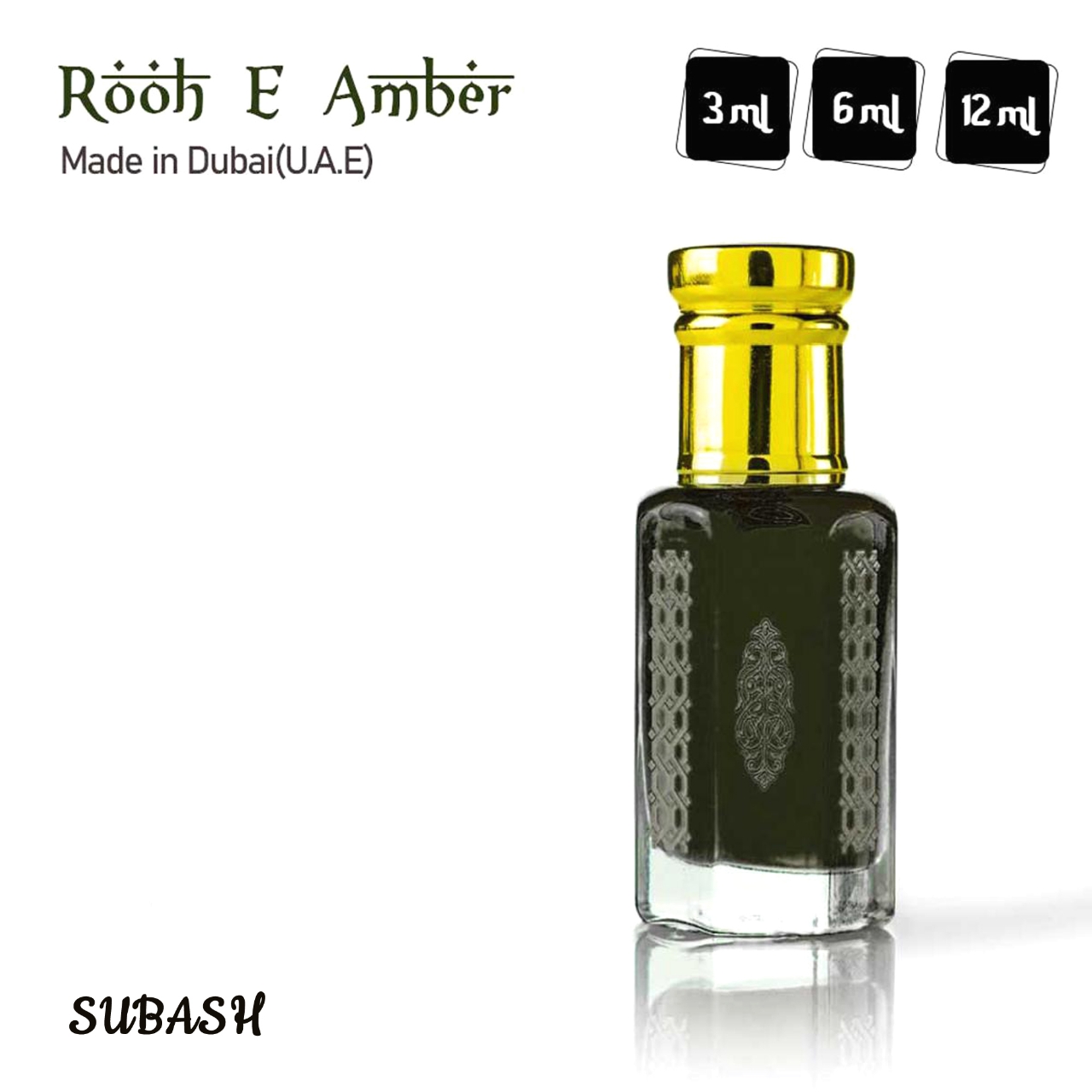 Picture of Rooh e AmberMade in DubaiU.A.E Premium Traditional Attar  6ml