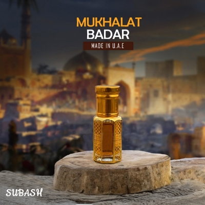 Picture of Swiss Arabian Mukhalat BadarExclusive Premium Arabian Attar for Men: Made in U.A.E. Available in , l,  12ml