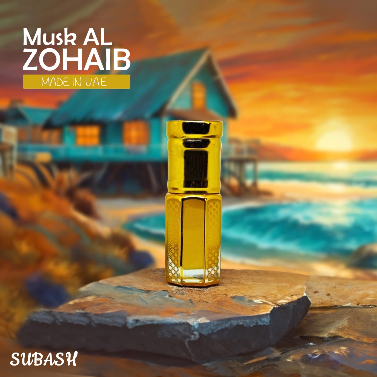 Picture of Musk AL ZohaibMade in U.A.EPremium Attar For Men & Women 12ml