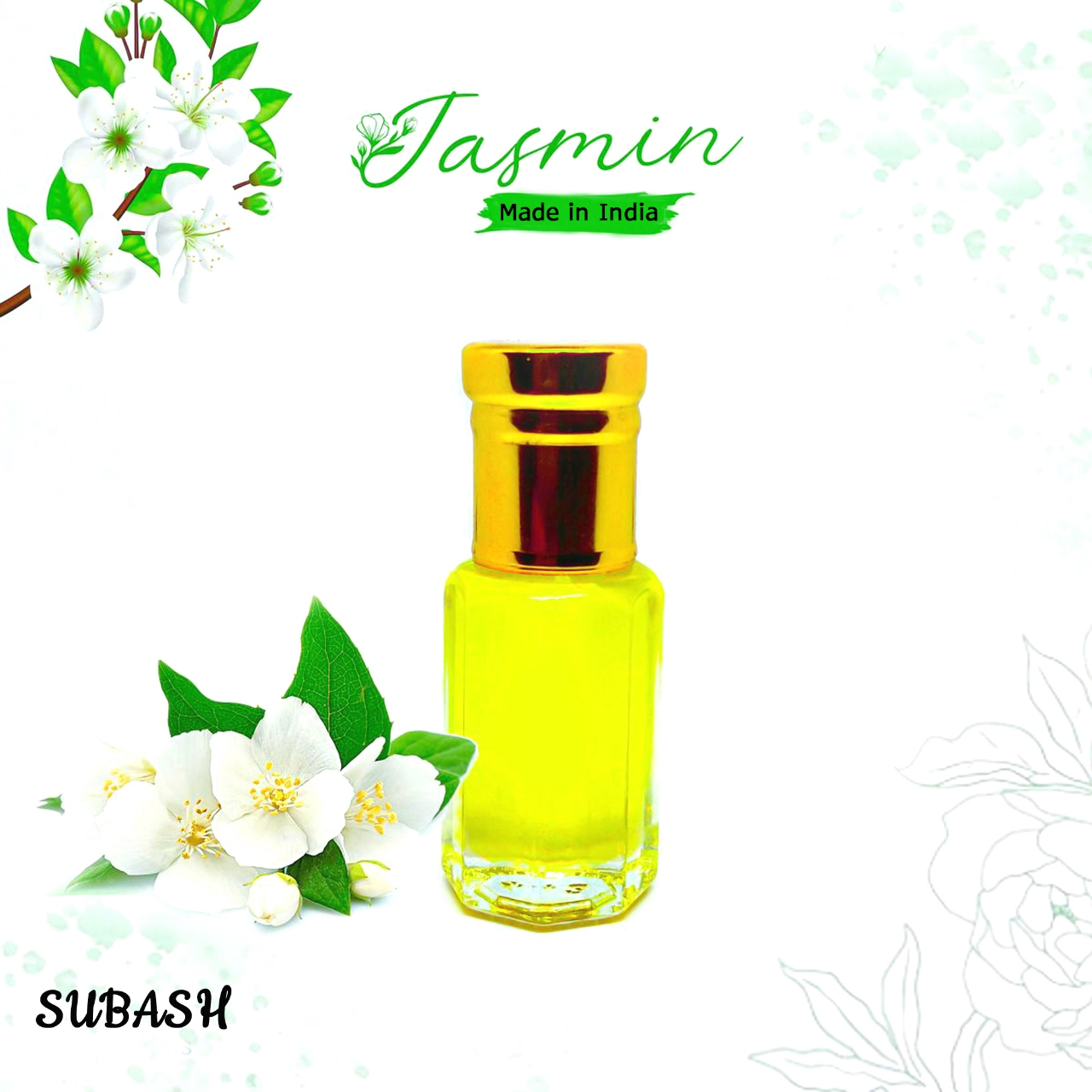 Picture of Jasmin Made In India Attar &Made in In India 12ml