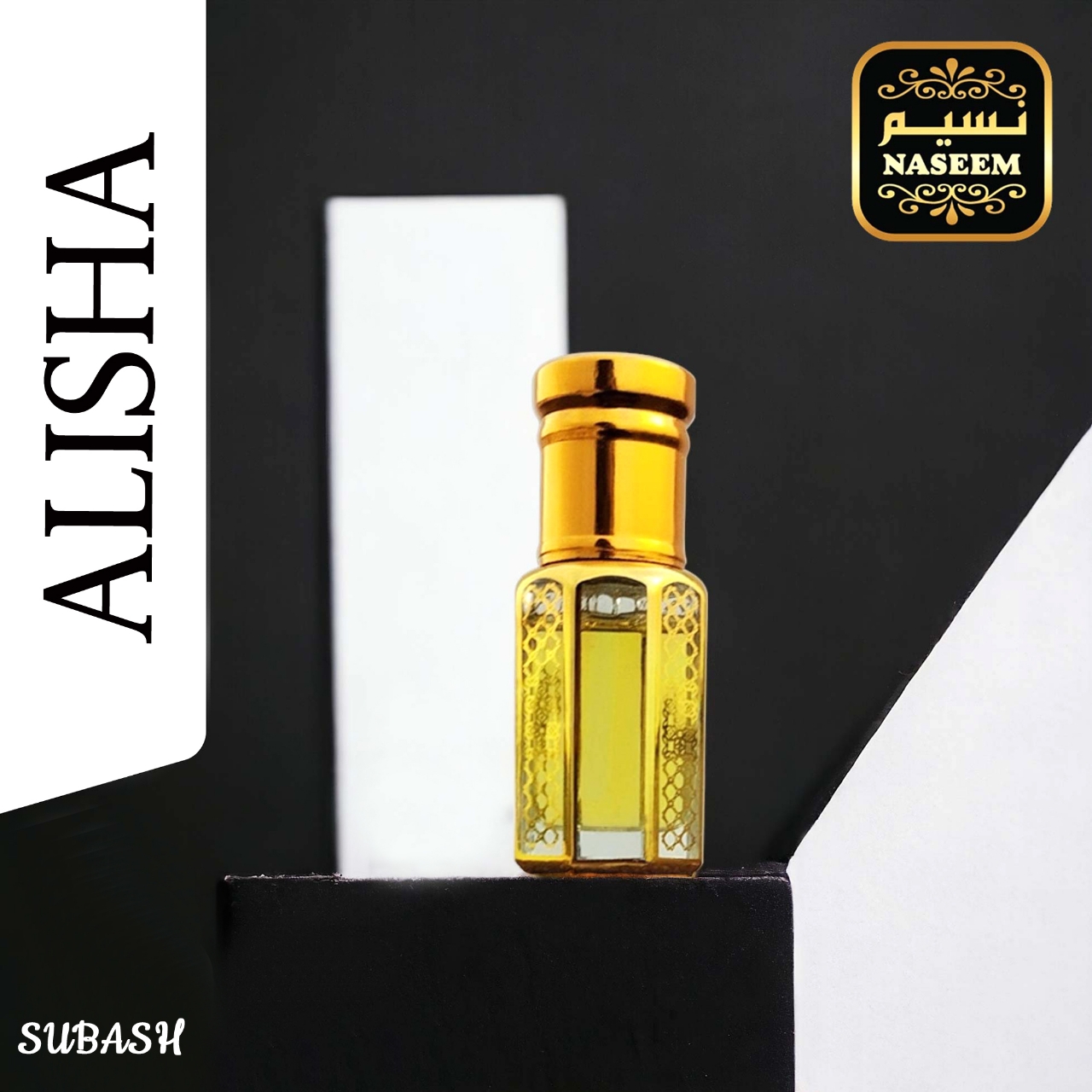 Picture of Naseem: AlishaPremium Arabian Attar For Men & Women Made in U.A.E , , 12ml