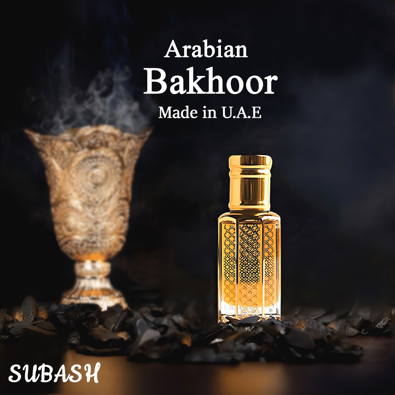 Picture of Arabian Bakhoor Premium Arabian Attar For MenMade In Dubai Ator 30ml