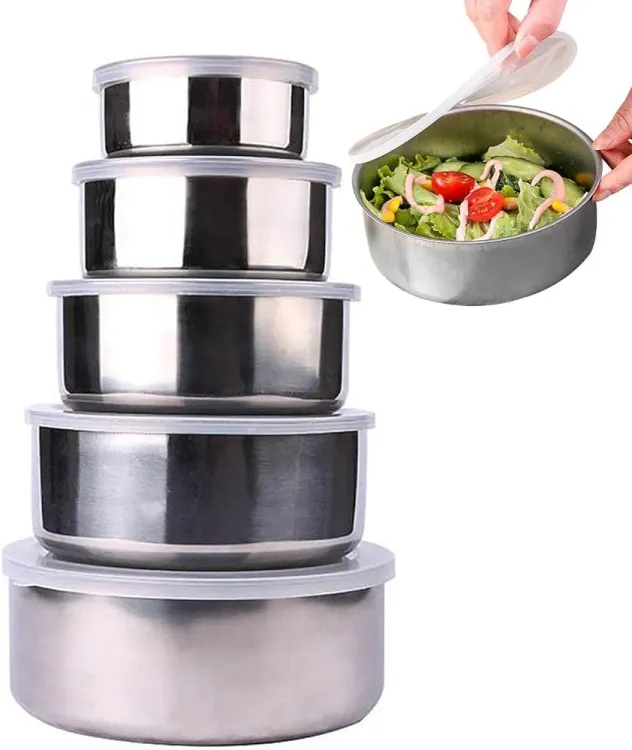  Protects Stainless Steel Fresh Box-5 pcs