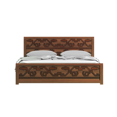 Picture of Regal Jamdani Wooden Queen Bed