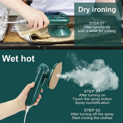 Mini portable multipurpose travel iron