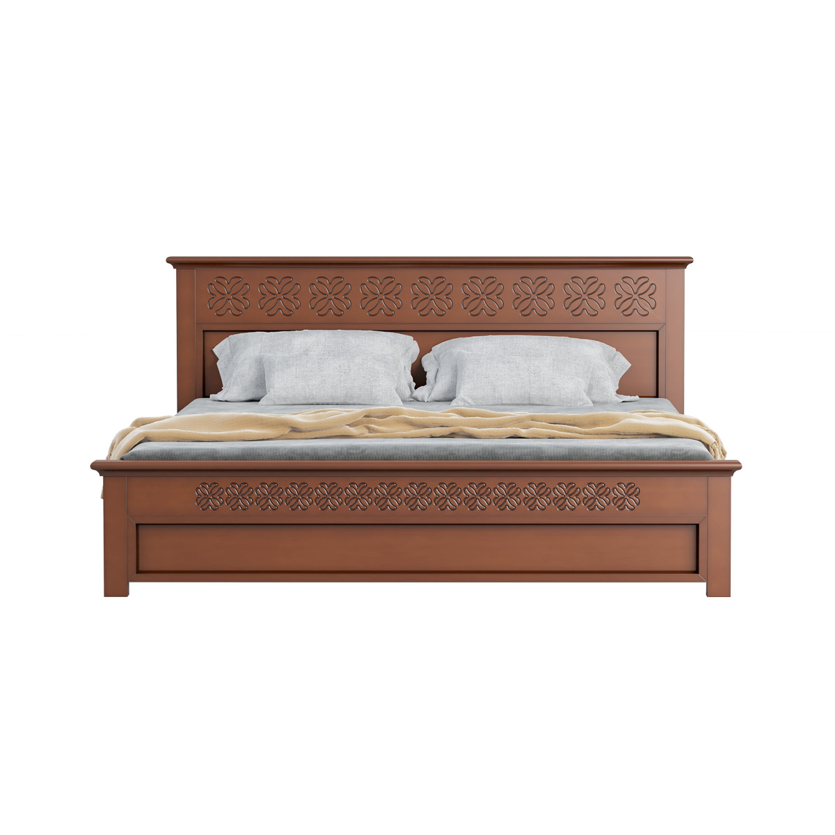 Picture of Regal Florida Classic Wooden King Bed Without Through