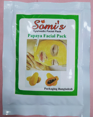Picture of Sami's Ayurvedic Papaya Facial Face Pack Powder 70g
