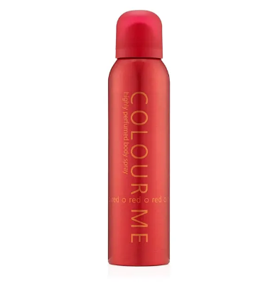 Buy  Colour me Body Spray Red 150ML at Best Price In Bangladesh