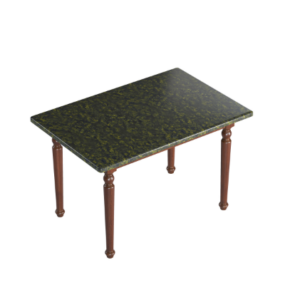 Picture of Regal Dining Table-Edessa(Aqua Yellow)