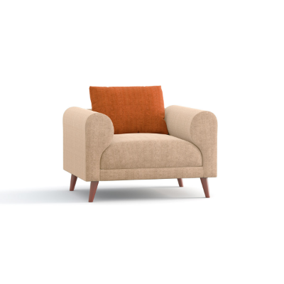 Picture of Regal Wooden Single Sofa-Tokyo