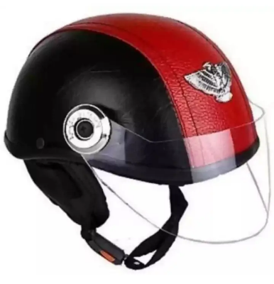 Buy Half Face Bike Helmet Red, & Black  Online at Best Price in Bangladesh