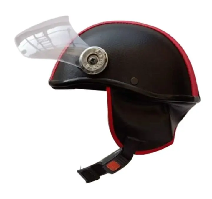 Buy Half Face Bike Helmet Red, & Black  Online at Best Price in Bangladesh
