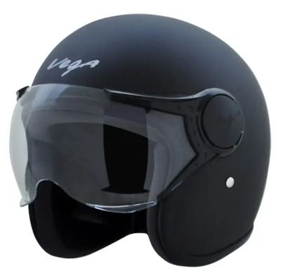 Buy Vega Jeet Solid Black Half Face Bike Helmet Online at Best Price in Bangladesh