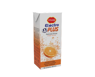 Buy PRAN Electro Plus Orange Drink 200ml at Best Price In Bangladesh