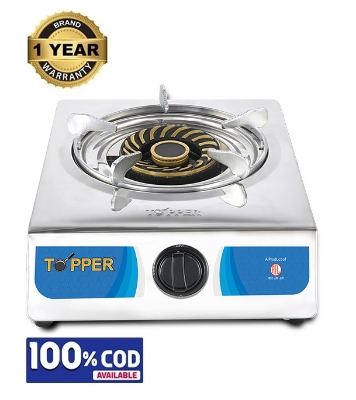 Picture of TOPPER A-111 Single Stainless Steel Auto Stove LPG