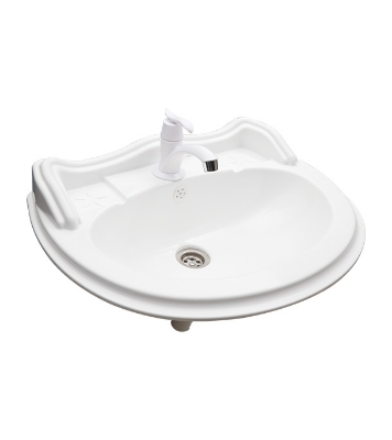 Picture of Deluxe Plastic Basin (White)