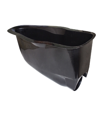 Picture of SaTo Plastic Pan Collection Box (Black)