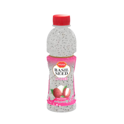 Buy PRAN Basil Seed Drinks Litchi 250ml at Best Price In Bangladesh
