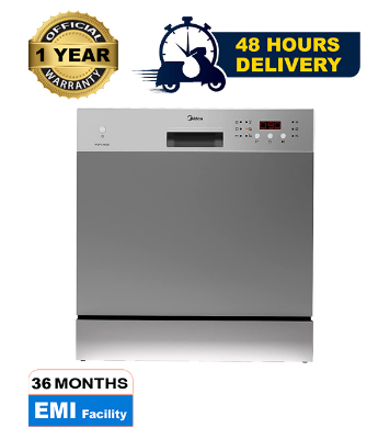 Midea WQP8-3802D Tabletop 8 Place Settings DishwaWQP8-3802Dsher