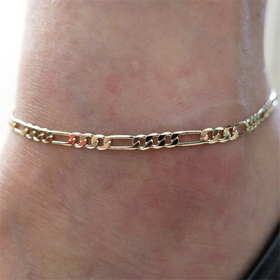 Picture of Fine Anklet Ankle Bracelet Barefoot Sandals Foot Jewelry Leg Chain On Foot For Women