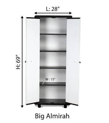 Picture of Trendy PVC Big Almirah Rosy