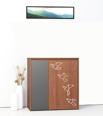 Picture of Regal Shoe Rack SRH-114-1-2-20(FLYING BIRDS)-SMALL