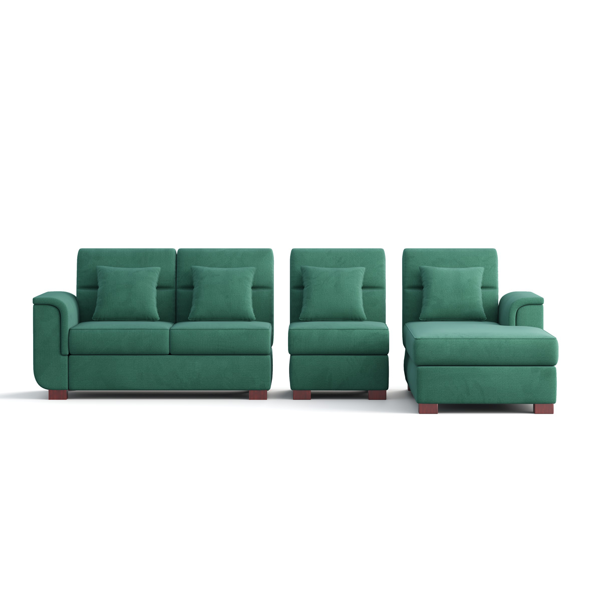 Picture of Regal L Shape Sofa- Paris SDC-365-3-1-20 (L SHAPE SOFA SET)-FABRIC-2156