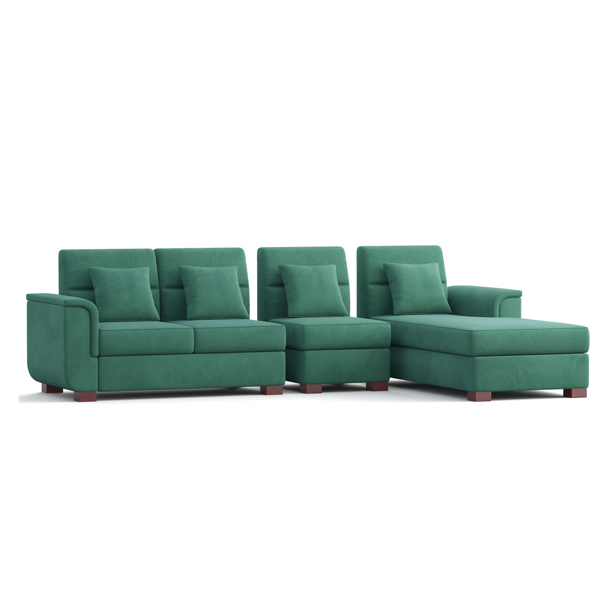 Picture of Regal L Shape Sofa- Paris SDC-365-3-1-20 (L SHAPE SOFA SET)-FABRIC-2156