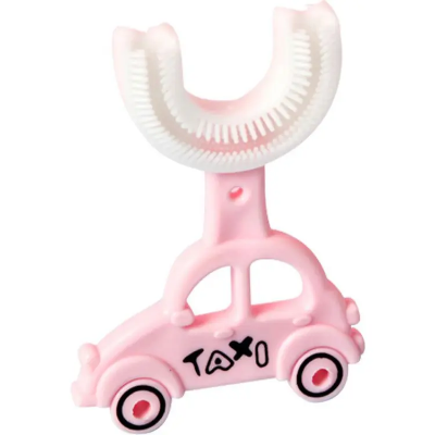 Picture of 1 piece children's toothbrush children's soft u-shaped toothbrush oral shape cleaning toothbrush
