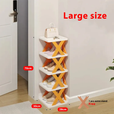 Picture of 4 Layers-New Multi-functional Household Folding Shoe Cabinet