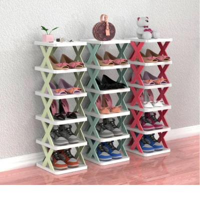 Picture of 4 Layers-New Multi-functional Household Folding Shoe Cabinet