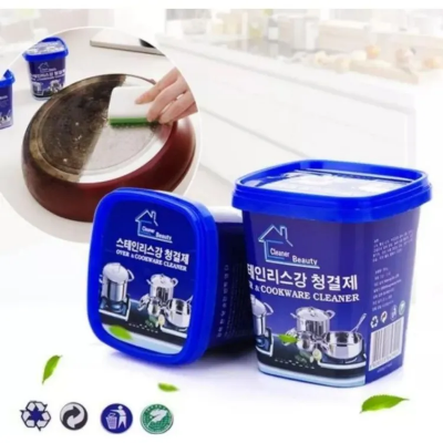 Picture of Powerful Stainless Steel Cookware Cleaning , Cleaner Beauty Oven and Cookware Cleane, cleaning powder - Bix Super shop