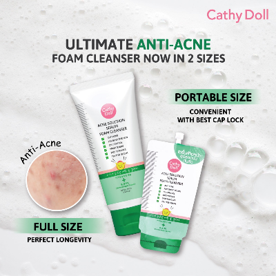 Buy Cathy Doll Acne Solution Foam Cleanser 100ml at Best Price In Bangladesh