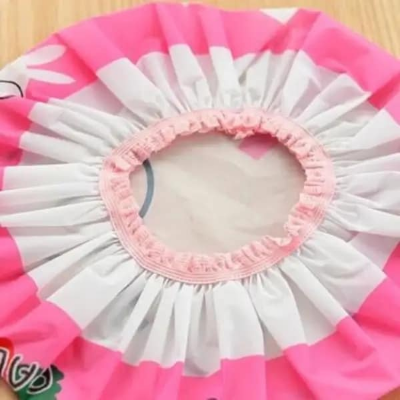 Picture of Shower Cap Cartoon Hair Cap PVC Hair Bonnet Waterproof Bath Product
