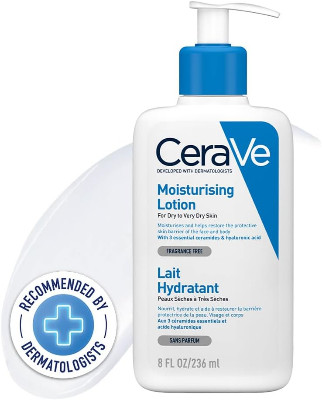 Buy CeraVe Moisturising Lotion |Daily Face & Body Moisturiser for Dry To Very Dry Skin (France) 236ml  at Best Price In Bangladesh