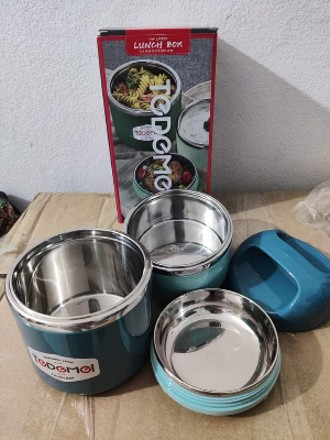 Picture of 2.5 Layers Tedemei Food Grade Stainless Steel Lunch Box