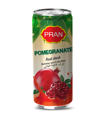 Buy PRAN Pomegranate Fruit Drink 250ml CAN at Best Price In Bangladesh
