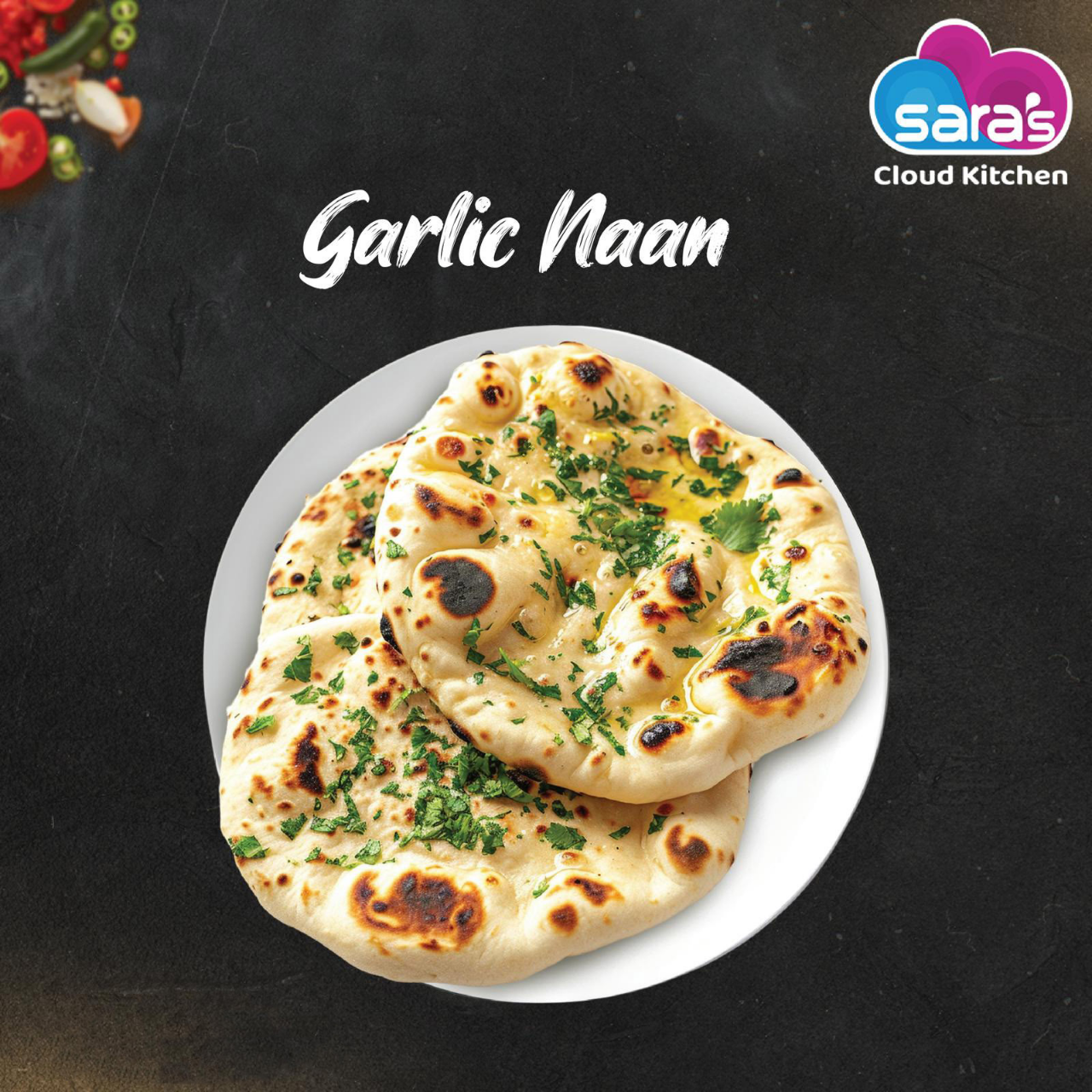 ⁠Garlic Naan