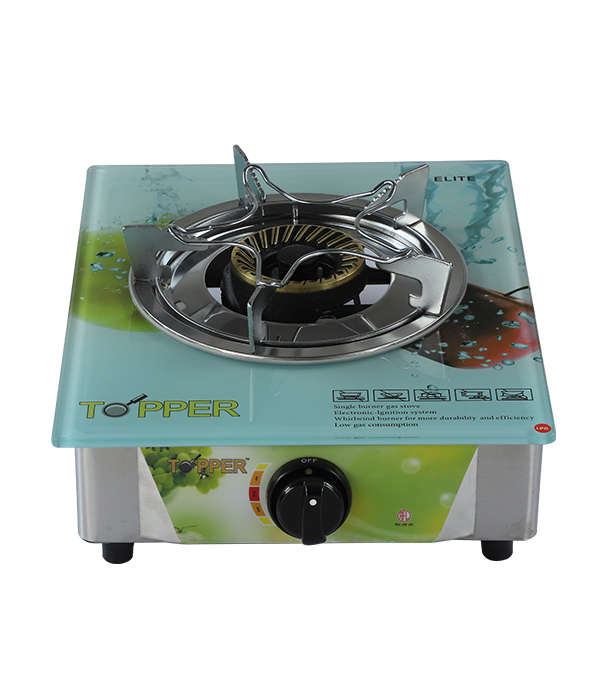 Picture of TOPPER Elite Premium Single Glass Auto Stove LPG