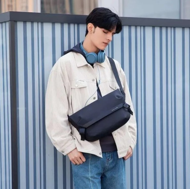 Picture of MARK RYDEN Postman MR2819 Sling Bag Men Beg Waterproof Shoulder Bag Light Travel Crossbody bag