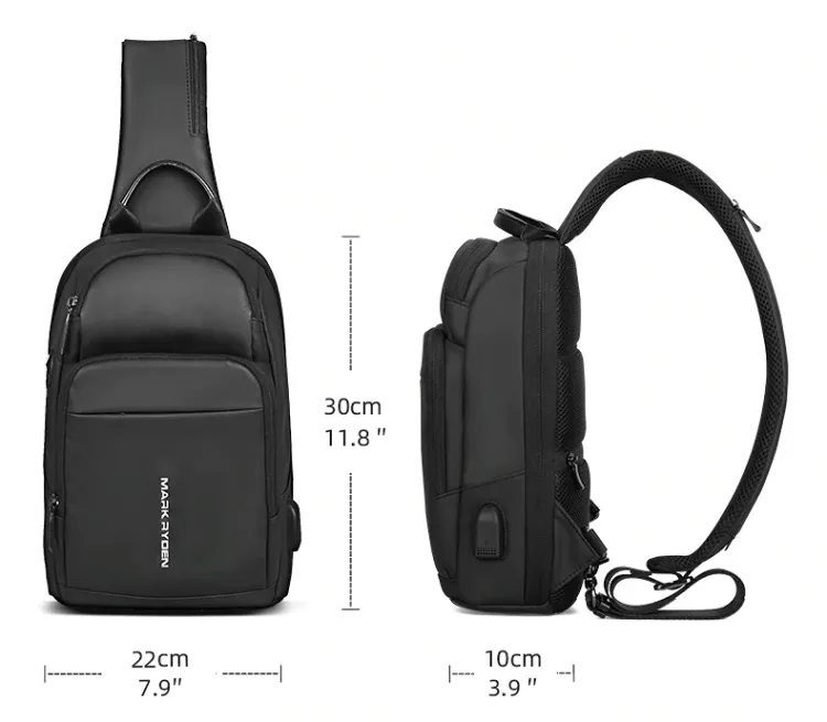 Picture of Mark Ryden Mr-7618 Sling Bag Men Crossbody Chest Backpack With One Strap