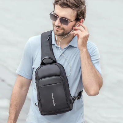 Picture of Mark Ryden Mr-7618 Sling Bag Men Crossbody Chest Backpack With One Strap