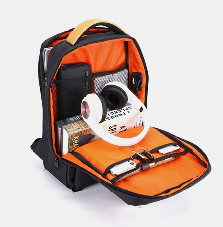 Picture of Golden Wolf Gw00378 Korean Shoulder Laptop Backpacks Nylon Travel Bags School Backpacks For Girls Boys