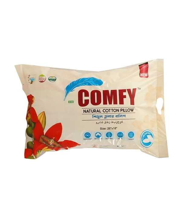 Buy Comfy Natural Cotton Pillow at Best Price In Bangladesh