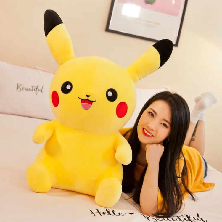 Picture of Pokemon Plush Doll Soft Stuffed toy Pikachu Birthday Gift For Kids