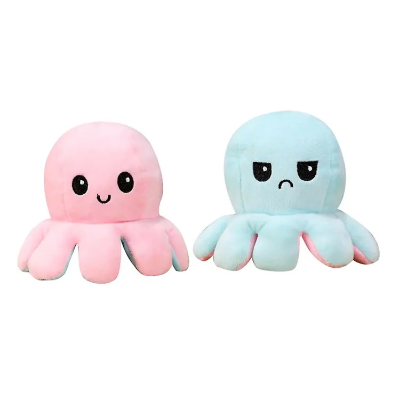 Picture of Reversible Flip octopus Plush Stuffed Soft Toy for Children