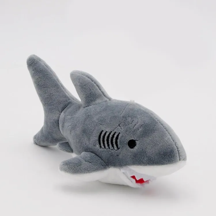 Picture of Cute Shark Plush Soft Toy Doll for Children Gift