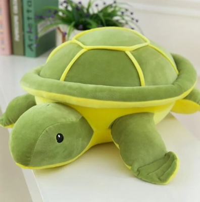 Picture of Cute Green Turtle Soft Toy Of Fabric Great Gift To Loved