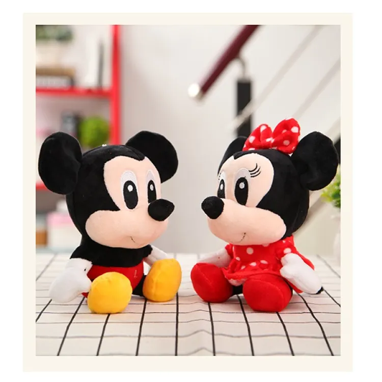 Picture of badgeMickey Mouse & Minnie Stuffed Animals Soft Toys for Children